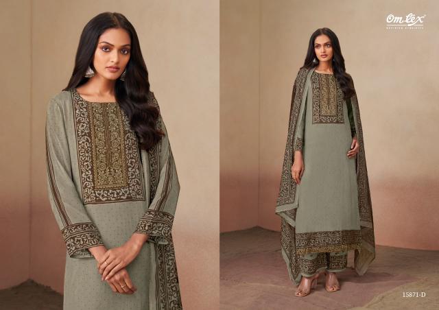 Omtex urshita sanskriti wholesale kurtis & dress material